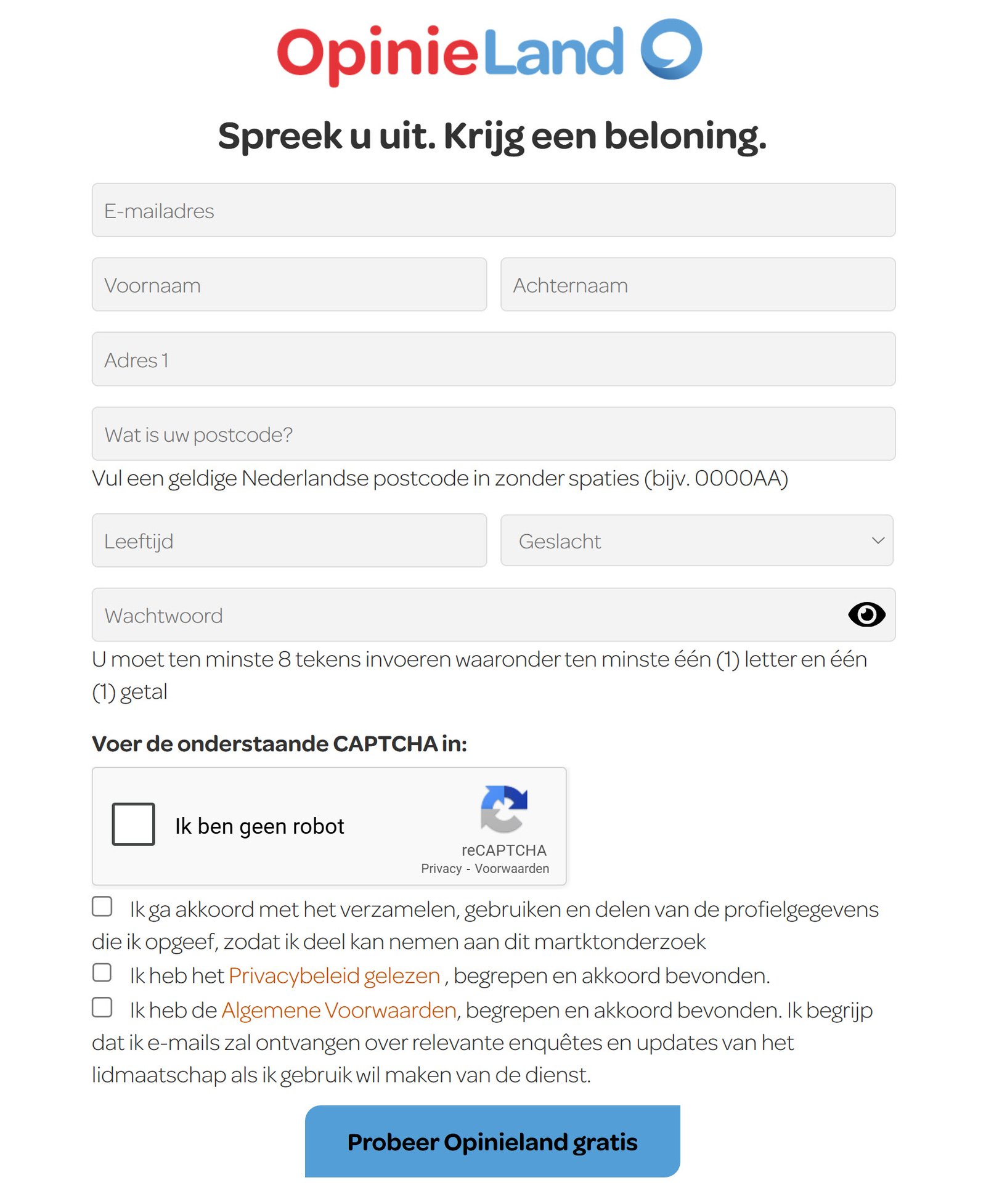 Registreren