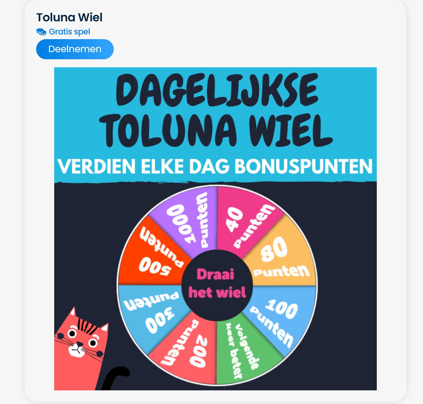 Toluna Millionaire-loterij