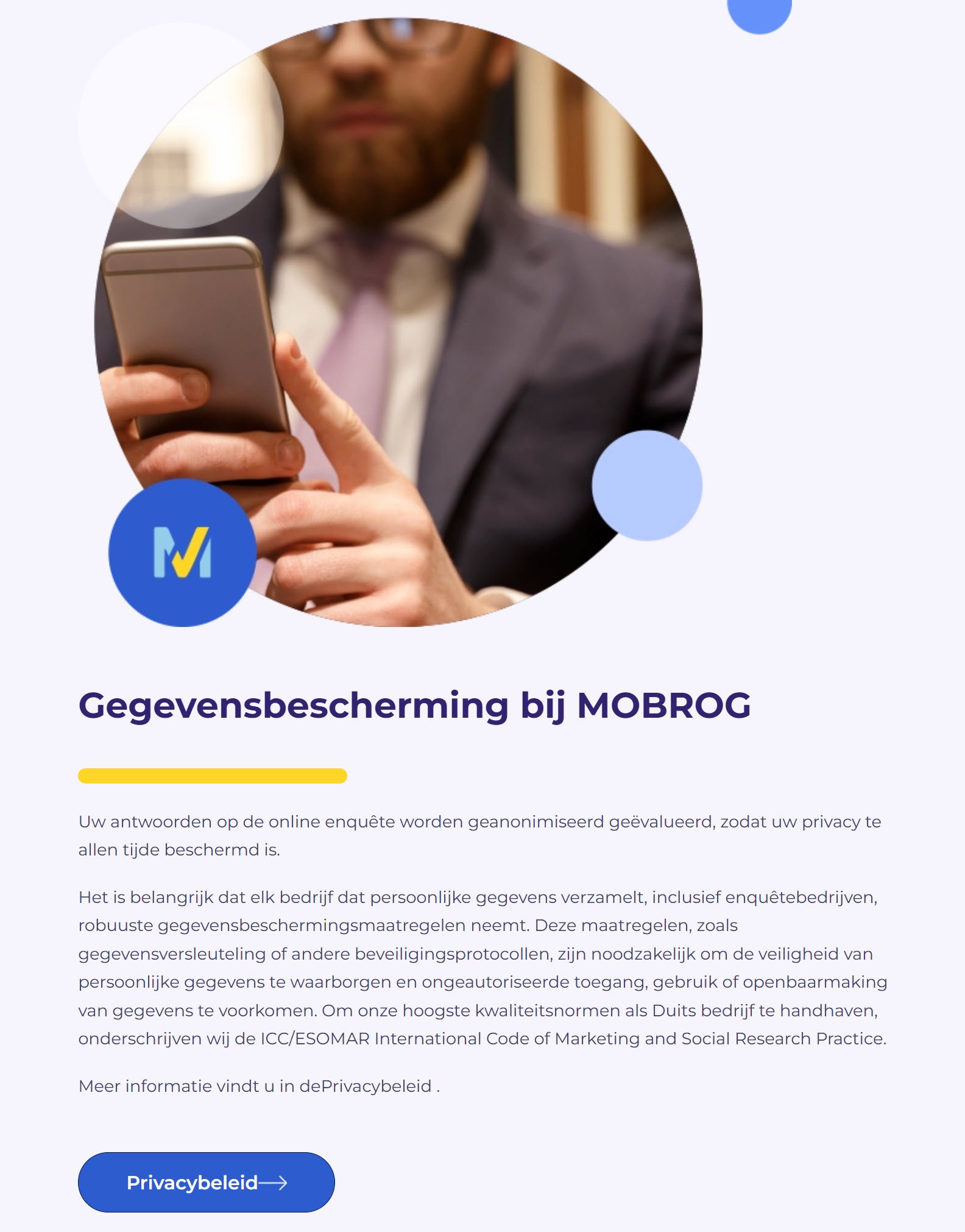 Gegevensbescherming en veiligheid